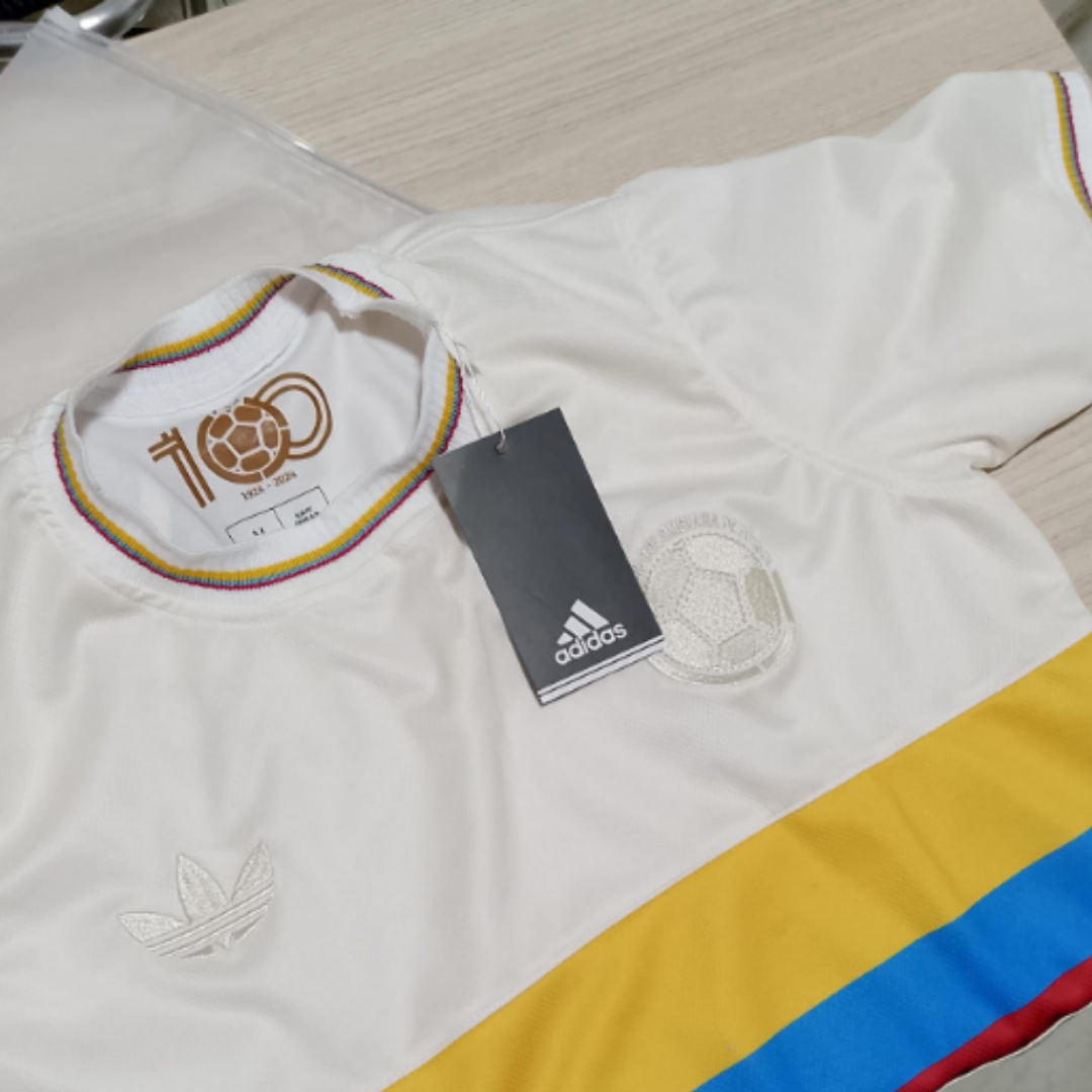 CAMISETA COLOMBIA CENTENARIO + BALÓN GRATIS!